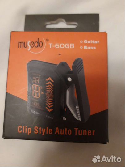 Тюнер для настройки гитары MuSedo T-60GB