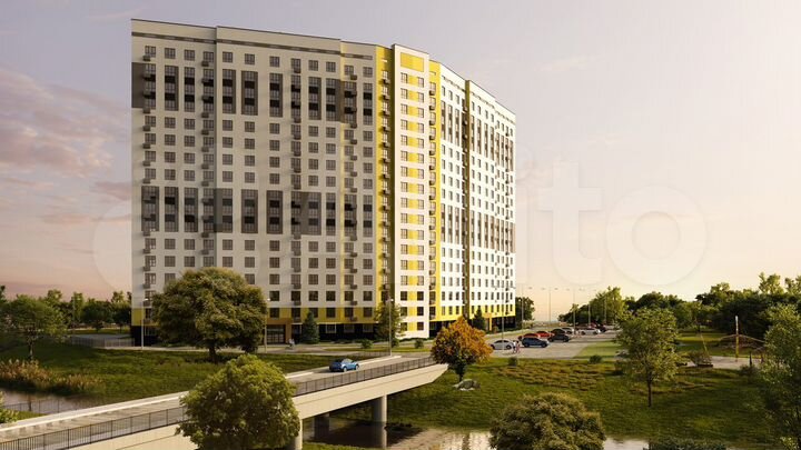 Квартира-студия, 28,5 м², 9/17 эт.