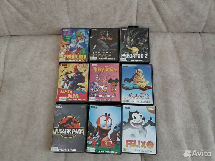 Продаю картриджи для сеги