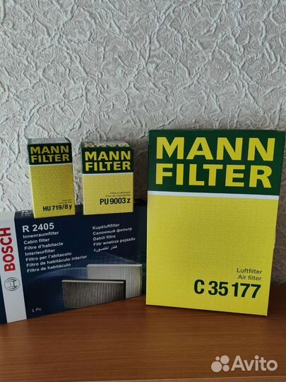 Фильтры для то volvo P3 xc60 xc70 дизель комплект