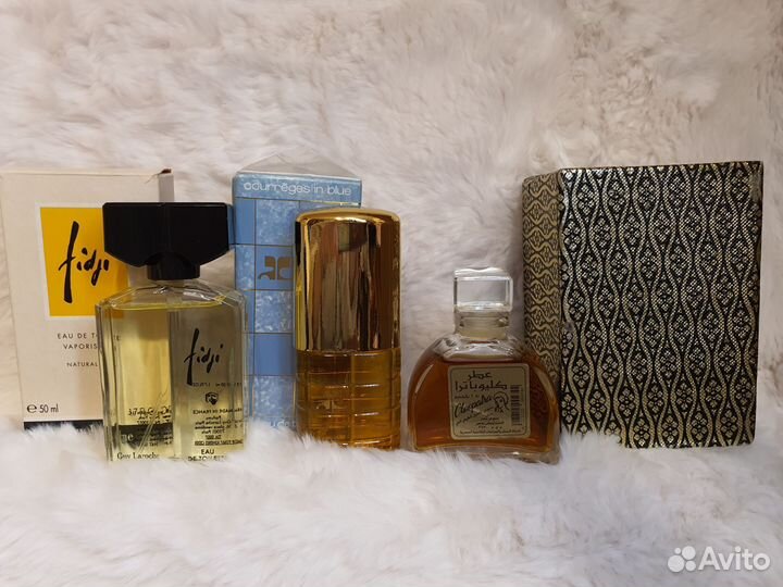 Парфюмерия винтаж, снятости и современная