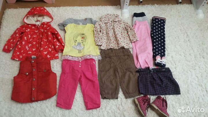 Вещи пакетом на девочку