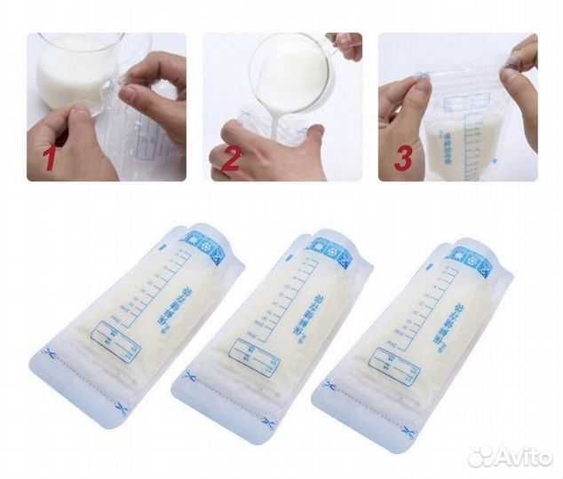 Пакеты для хранения грудного молока