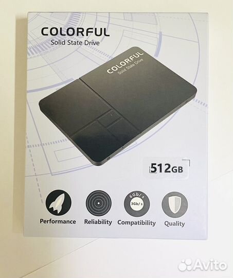 Ssd накопитель, Colorful, Adata, 256-512 гб