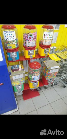 Вендинг, аппараты с игрушками