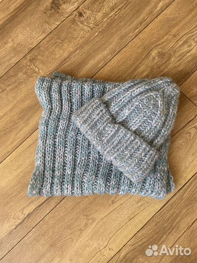 Зимняя шапка и снуд