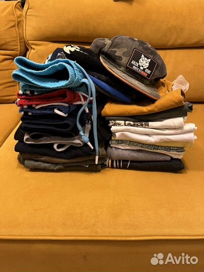 Вещи пакетом на мальчика 116-128