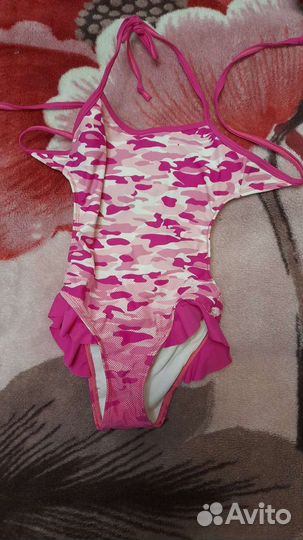 Купальник слитный для девочки