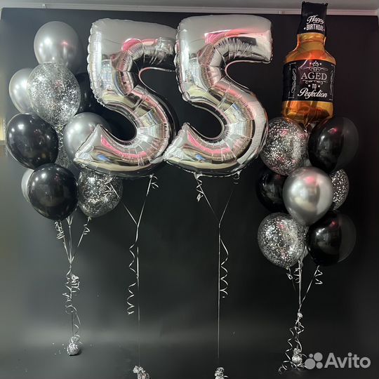 Воздушные шары на день рождения, гелиевые шары