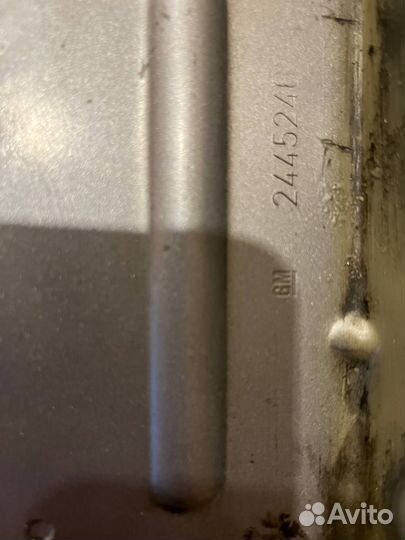 Кронштейны усилителя бампера opel astra h