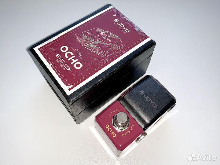 Joyo ocho Octaver педаль эффекта октавер