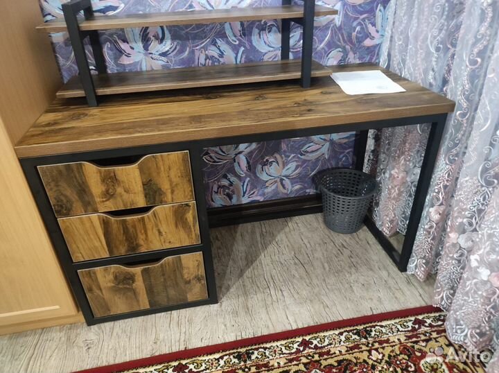 Стол компьютерный лофт