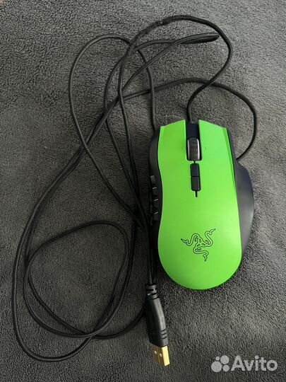 Игровая мышь razer naga 2014 green