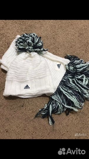 Комплект шапка и шарф