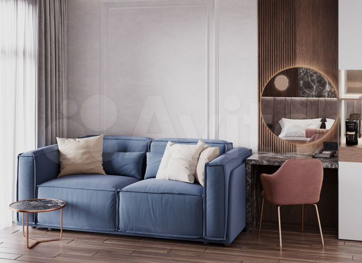 3-к. апартаменты, 45 м², 14/19 эт.