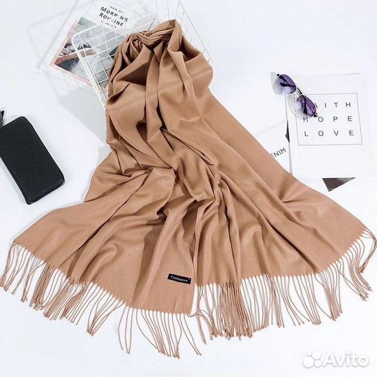 Палантин тонкий кашемир