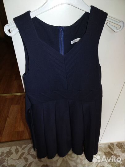 Школьное платье синее р. 134