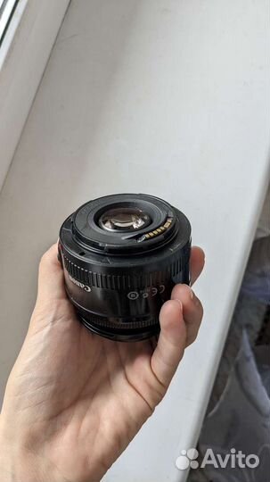 Объектив canon ef 50mm f 1 8 + сумка в подарок