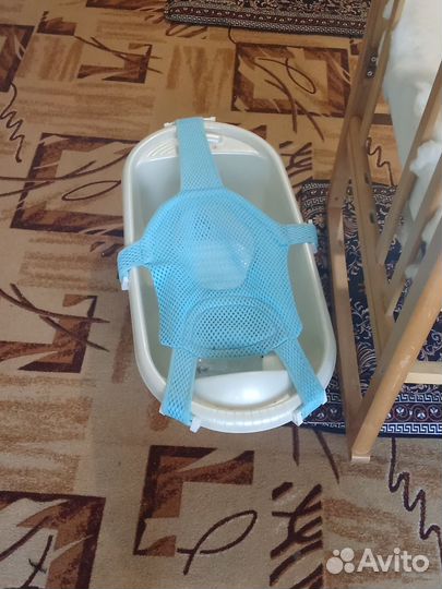 Детская ванночка с гамаком