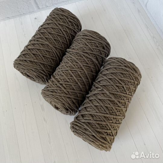 Хлопковый шнур 3 мм хб