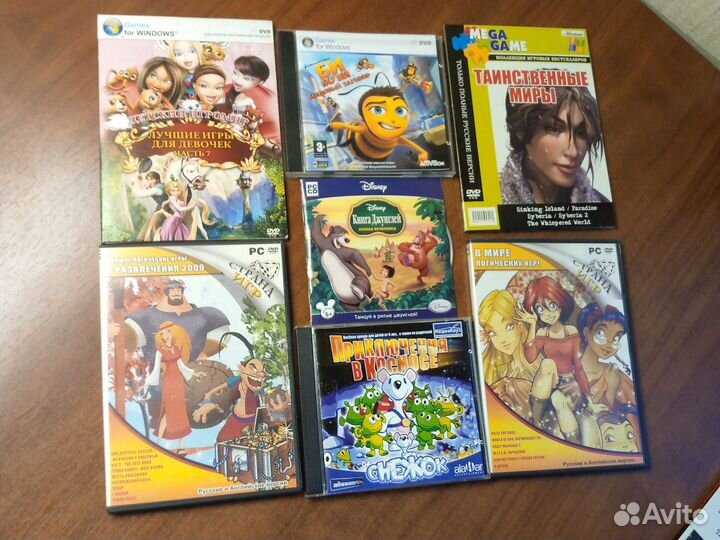 Игры DVD диски