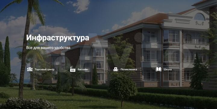 Квартира-студия, 24,7 м², 5/5 эт.