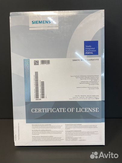Siemens 6AV2101-0AA05-0AA5 Софт, новый, 1 шт