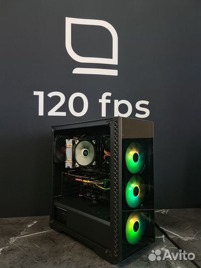 Игровой пк Ryzen 5, DDR4 16GB, GTX 1070Ti