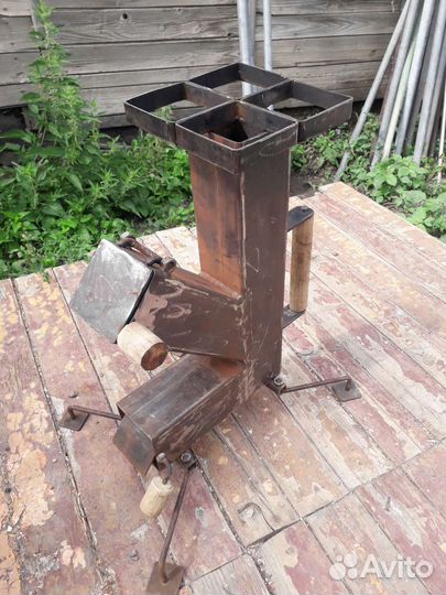 Походная печь ракета