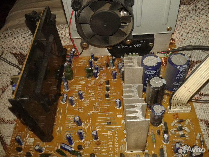Музцентр Samsung MAX N55 разбор платы STK402-090