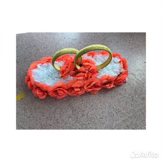 Новое украшение Кольца на свадебную машину