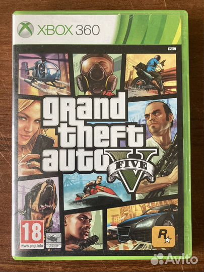 GTA 5 для приставки xbox 360