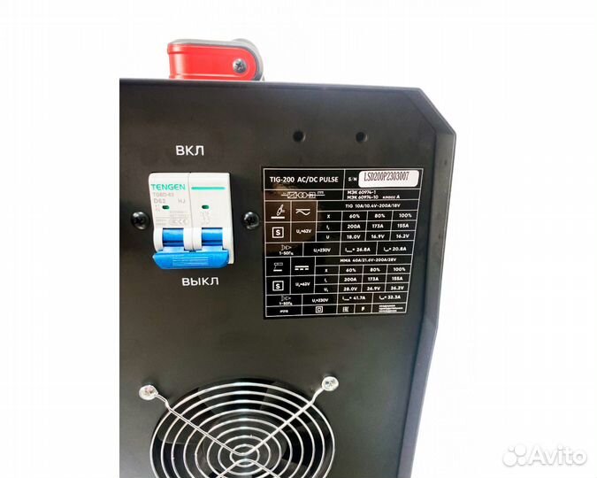 Сварочный аргонодуговой инверторный brait TIG-200
