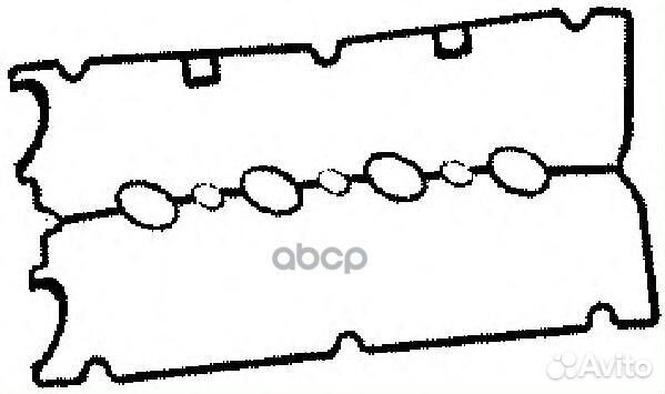 Прокладка крышки клапанов 11100600 Ajusa