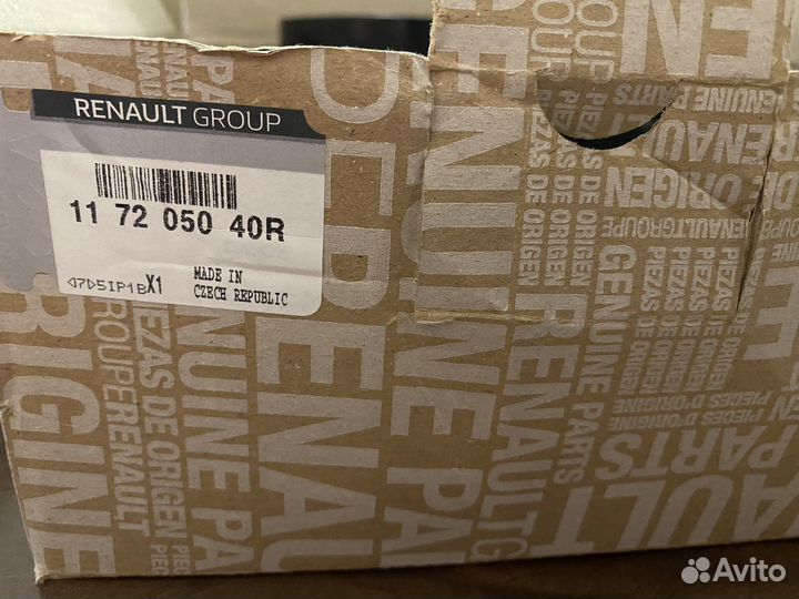 Комплект ремня генератора Renault 1.6 R9M