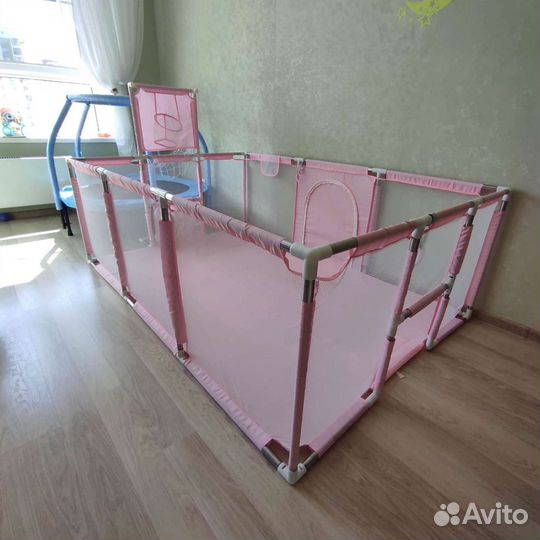 Большой детский манеж бу