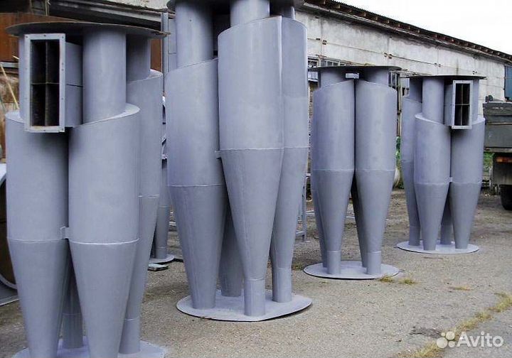 Циклонный пылеуловитель (фильтр промышленный)