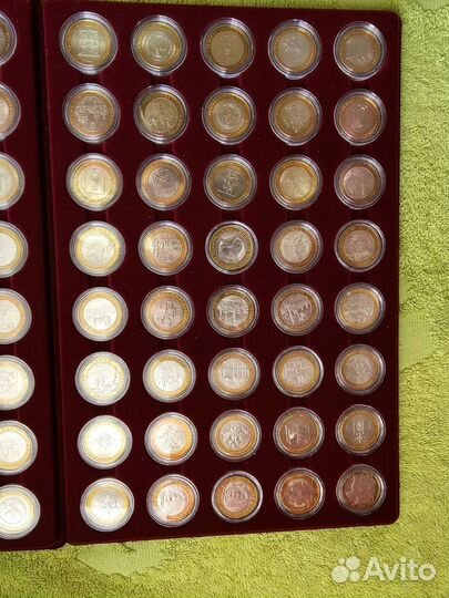 Полная коллекция биметалла UNC