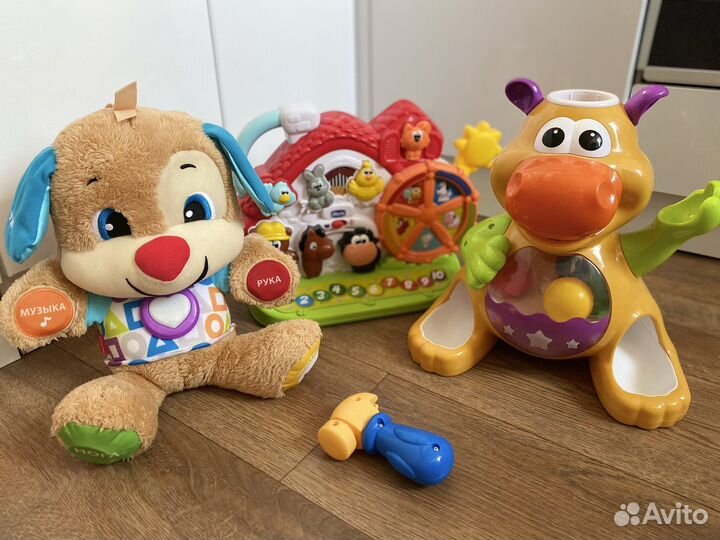 Развивающие музыкальные игрушки пакетом