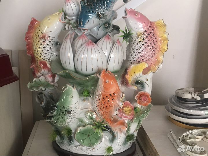 Статуэтка фонтан Светильник аритет