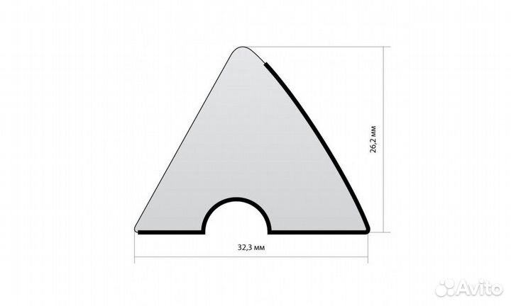 Комплект резины K-55 7ф «Rasson» (122.92cm) пул
