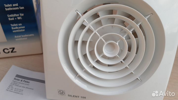 Вентилятор для ван. Silent, Испания, самый тихий