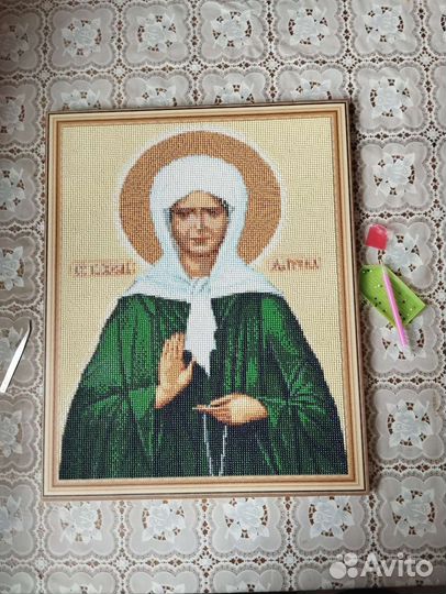 Алмазная мозаика (готовая работа)