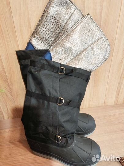 Сапоги зимние комбинированные