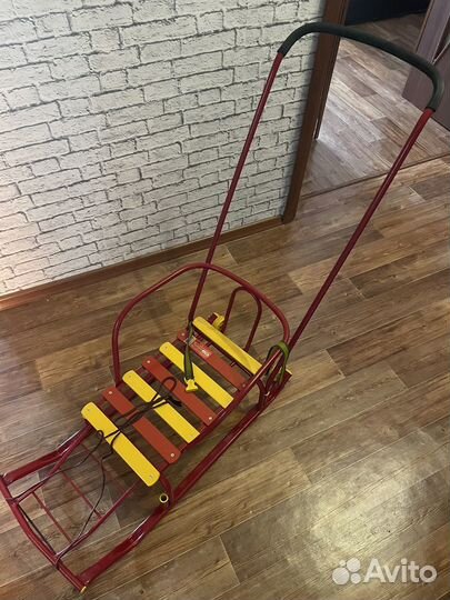 Детские зимние санки