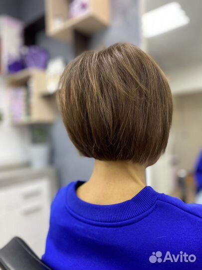 Стрижка женская окрашивание