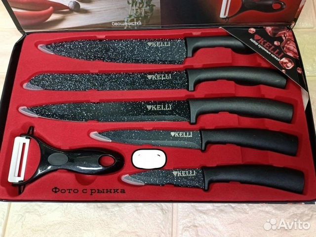 Набор Ножей 6 предметов