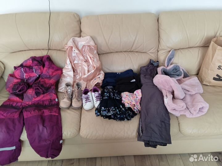Вещи на девочку пакетом