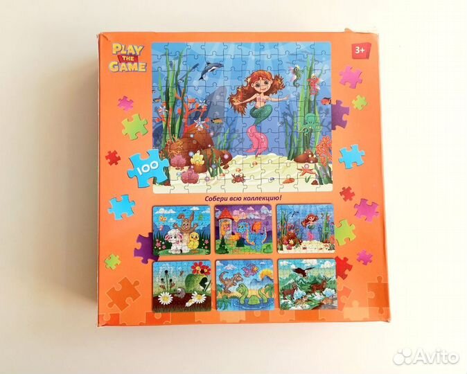 Детские настольные игры пакетом пазлы домино мемо