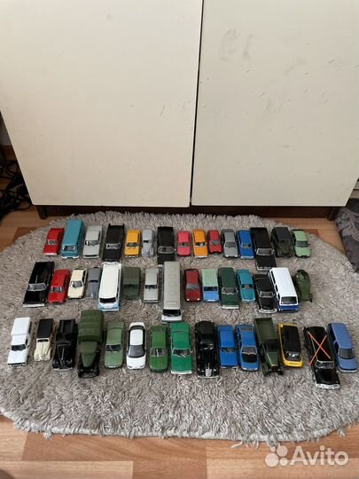 Модели 1:43 Автолегенды СССР (1-150номера) +журнал